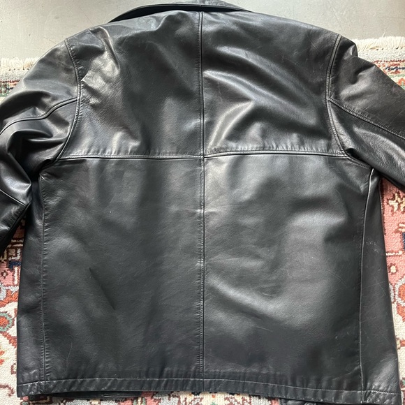 Oversized Danier Leather Jacket - Picture 4 of 7
